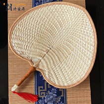 Fan summer portable large bamboo big Fan old round banana fan woven children hand fan
