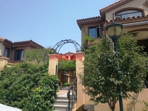 Wrought iron arch flower frame door stack top villa arch shelf iron courtyard door post arch flower frame custom door head