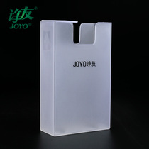 Slanderous personality creative cigarette box mens ultra-thin cigarette box moisture-proof and pressure-proof transparent plastic cigarette box protective cover
