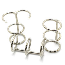 Pocket loose-leaf book iron ring binding ring opening ring 3 ring loose-leaf ring three-ring iron ring buckle metal book iron ring