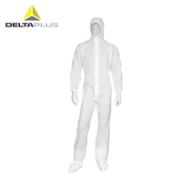 Delta DELTAPLUS 406215 breathable type limit 5 6 chemical protective clothing White 1 piece XL code