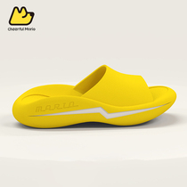 Poop Feeling Summer Sandals Womens Outdoor Slippers Male Couple Home Non-slip EVA Bathing Kids Family Sandals
