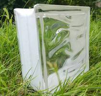 Italy Pomioli dream pattern ultra-white imported glass brick high-end background partition wall 190*190*80