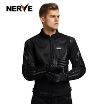 NERVE riding suit mens motorcycle heavy locomotive racing suit summer mesh breathable jacket rally clothes tide model