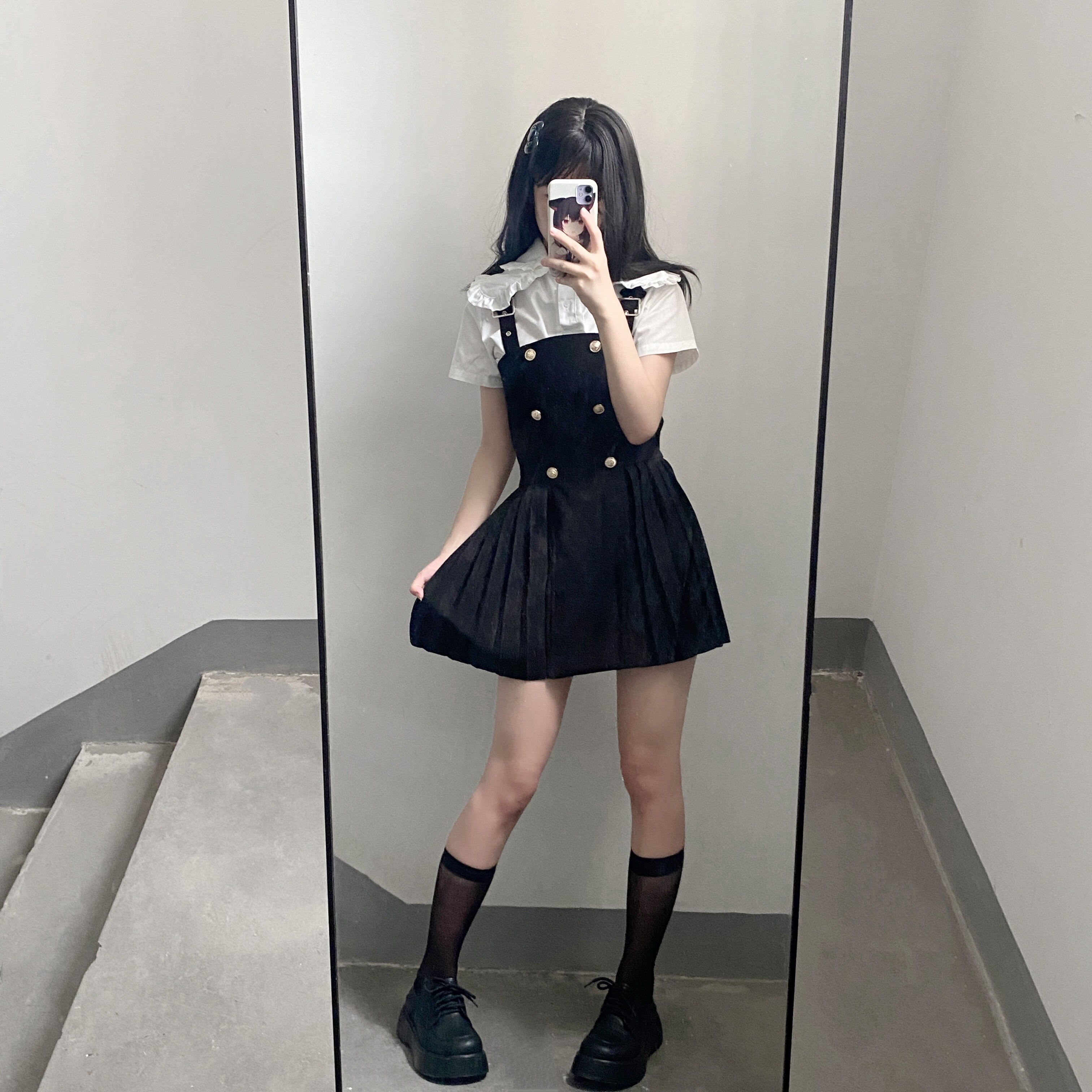 达芙妮春季厚底乐福鞋，英伦风厚底增高3-4cm小个子友好一脚蹬便捷