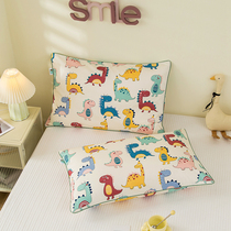 Children's pillowcase 30×50 summer pairs with pure cotton 60 latex pillowcase 40×60 full cotton cartoon cute