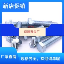 4 8 Class galvanized Outer hexagonal screw bolts M14 * 30 35 40 4 40 50 55-130