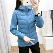 TECTOP Exploric Tide Cards New Down Clothes Women Fashion Autumn Winter Light Slim-to-cap Large-size casual warm jacket