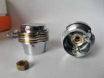 Kitchen Star Basin Wash Basin Tap Gold Plated Round Wheel Handle Diameter 7 6mm Inlet Tap Valve Core Handle Fine Tooth