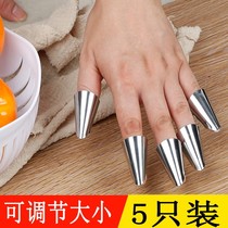 Peeling lotus seed artifact household set litchi broad bean pine nut chestnut peeling tool vegetable anti-cutting finger protector