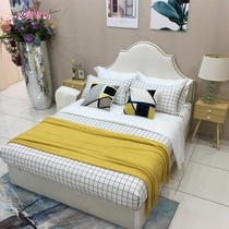Exhibition hall-like inter-board furniture assorted bed products Nordic American soft beds Soft beds Multi-piece set price