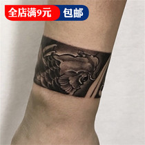 Waterproof men and women long-lasting scar cover Ukiyo-e ink wave arm original arm ring tattoo plastered 9 yuan