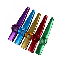 Metal Kazu flute mouth playing instrument companion beginner learn simple small portable instrument accompaniment