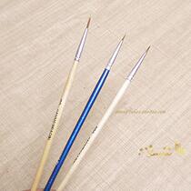 Gotting pen drawing brush brush drawing hook edge pen gouache watercolor painting brush special fine brush 3