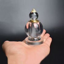 Buddhist supplies Crystal Stupa Tibetan offering Relic Manna Pill Bottle Stupa Small bell tower Dharma ornament
