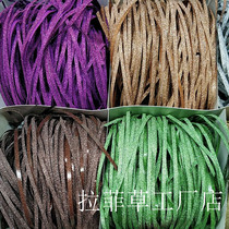 Glitter silk factory shiny raffia shredded paper silk filler gold and silver wedding candy box decoration wedding gift packaging