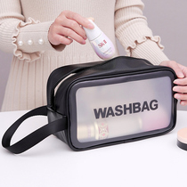 Net red cosmetic bag ins Wind large capacity out portable female travel wash bag waterproof portable storage bag transparent