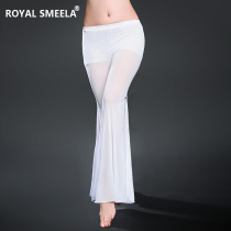 Belly dance pants flared pants Practice suit bottoms new beginner mesh leggings Oriental dance tulle pants