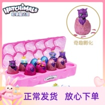 (12 Loaded) Hatchimals Hatch Magic Egg Mini Magic Egg Hatching Pet Animal Toys