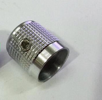  New aluminum solid knob Audio potentiometer switch knob 16*14mm with screw hole 6 0mm