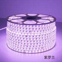Triple Color Spotlight With Led Color Dimming Living-room Ceiling Concealed Groove Home Brightly Colored Blue Light Purple Soft Light Strips