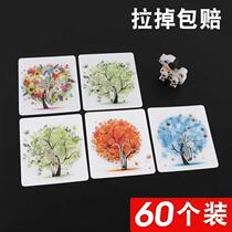 Incognito multi-function towel wardrobe Bedroom bathroom hook free punch pylons Household sticky hook wall hanging