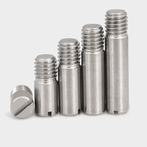 304 stainless steel word slot external thread cylindrical pin GB878 positioning pin shaft M2M2 5M3M4M5M6M8M10