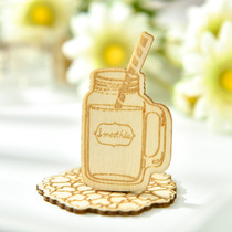 JUDY HANDMADE ALBUM SCRAPBOOKING DIY ACCESSORIES JUNKJOURNAL ACCESSORIES LASER WOOD SHEET SUNNY