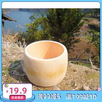 Original ecological bamboo bowl childrens tableware bamboo rice bowl Hotel Hotel bamboo bowl natural unpainted bamboo bowl