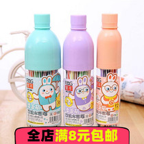 Drifting bottle watercolor pen washable 12-color childrens set color pen painting graffiti color pen brush student prize