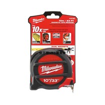  Milwaukee Miwoqi Tape Measure 10 meters 33 feet Magnetic steel tape measure Miwoqi Box ruler 48-22-5233