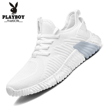 Playboy Mens Shoes 2021 Spring and Summer Breathable Mesh Fashion Sports Running Shoes Men Coconut Alpha Shoes Men