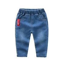 children jeans baby boys casual pants kids girl long trouser