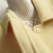 Lightweight feeling without weight ~ anti-Season small man short double-sided cashmere coat high-end woolen coat woman