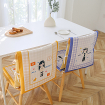 Table cloth cute cartoon dining room chair backroom cover tablecloth housecushion chair mat table suit