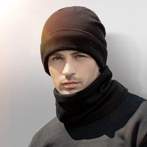 Hat mens winter wool knitted hat cold cap cold-proof cashmere woolen hat thickened warm autumn and winter mens hat