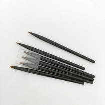 Beauty home lip brushed with red brush eye line brushed female portable style fine one small number with cover Flawless Brush Makeup Brush