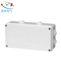 200110100 Waterproof Junction Box Outdoor reserved hole Sub-line box with rubber head abs Plastic waterproof case