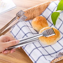 Oven clamp stainless steel barbecue clip buffet clip food clip bread restaurant dish clip Grill Grill fish clip