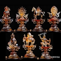 Ancient Law Glazed Seven Political Treasures of the Seven Treasure of the Seven Treasure Buddhist Secret Wheel King Seven Treasures Seven Treasures of the Seven Treasure