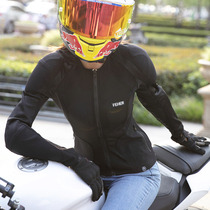 FEHER cicada armor suit riding clothes female motorcycle road breathable mesh anti-fall mecha armor armor armor motorcade