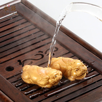 Color-changing Golden Chan color-changing tea pet ornaments