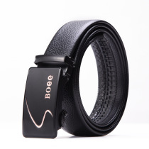  Mens automatic buckle belt Pants belt giveaway small gift stall belt Mens belt