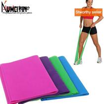 1 Rubber Elastic Yoga Resistance Band Gym Workout Pilates T