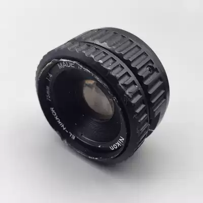 Japan original imported Nikon Cinok 75mm 120 6 x6 black and white film film film special magnification lens