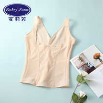 Anlifang postpartum belly tunic waist body shaping clothing female summer wide shoulder strap lace body shaping jacket EYW0012
