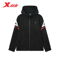 Special step coat mens 2021 autumn new casual knitted running sport hooded jacket mens top sportswear