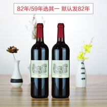 High-grade red wine bottle simulation decoration living room wine cabinet decoration Nordic creative home entrance bar decoration empty bottle