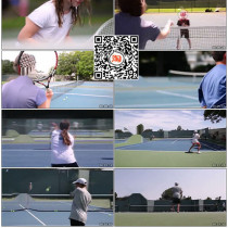 Youth tennis Tennis training camp Tennis court tennis practice video material Sports competition