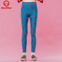 DEVIL NUT tide card Demon lips tightness waist and body type beating underpants main SFV